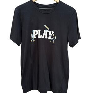 New York Times Crossword Play black t-shirt Size Medium